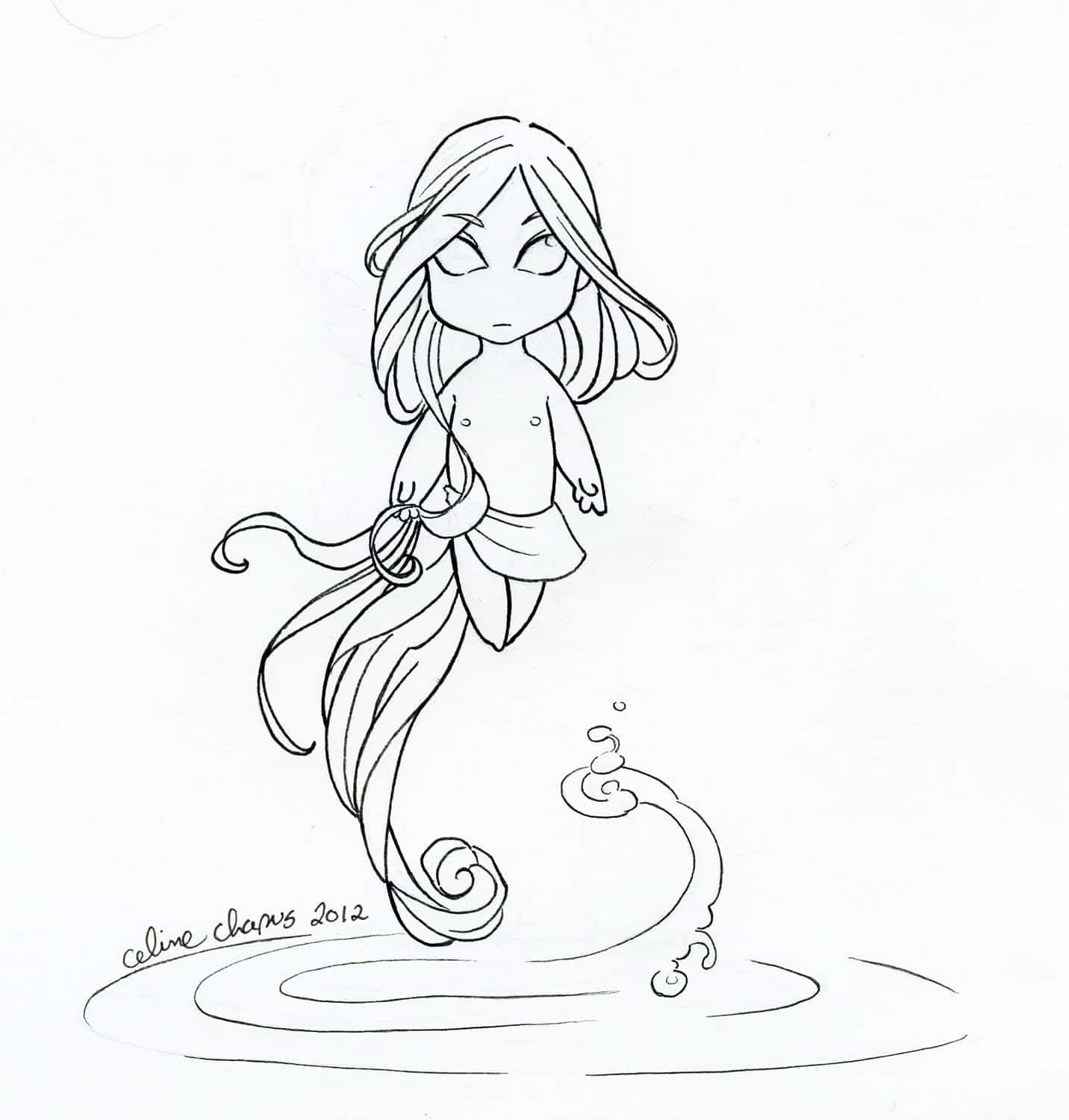 Chibi Aakesh, drawn by Celine Chapus