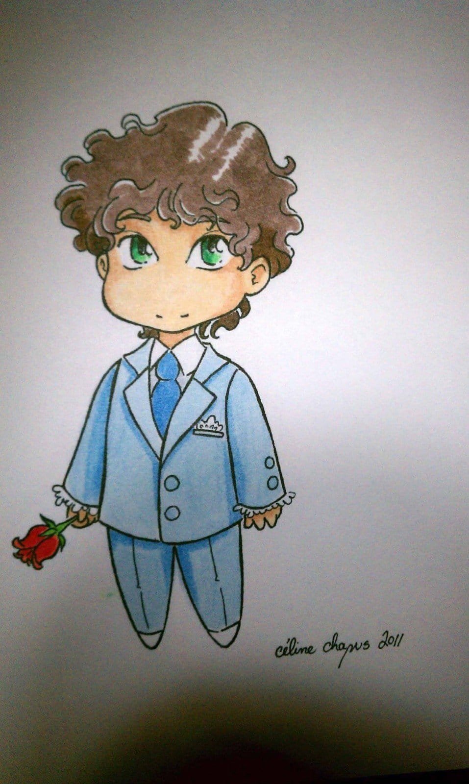 Chibi Notte, drawn by Celine Chapus