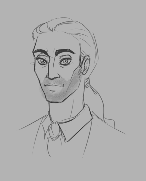 Bran, drawn by Flamia