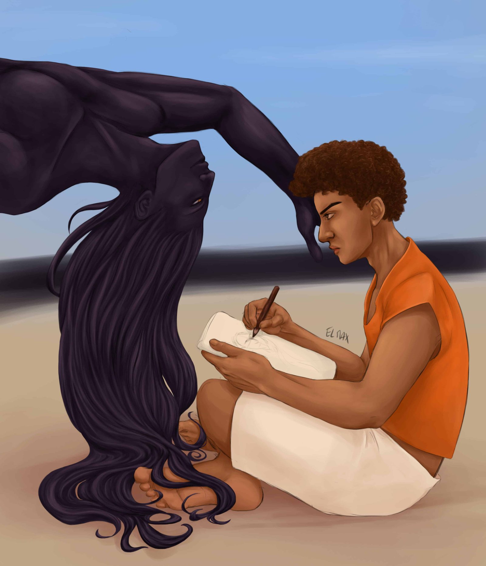 "Such a Beautiful Survival," drawn by Elmaxlys