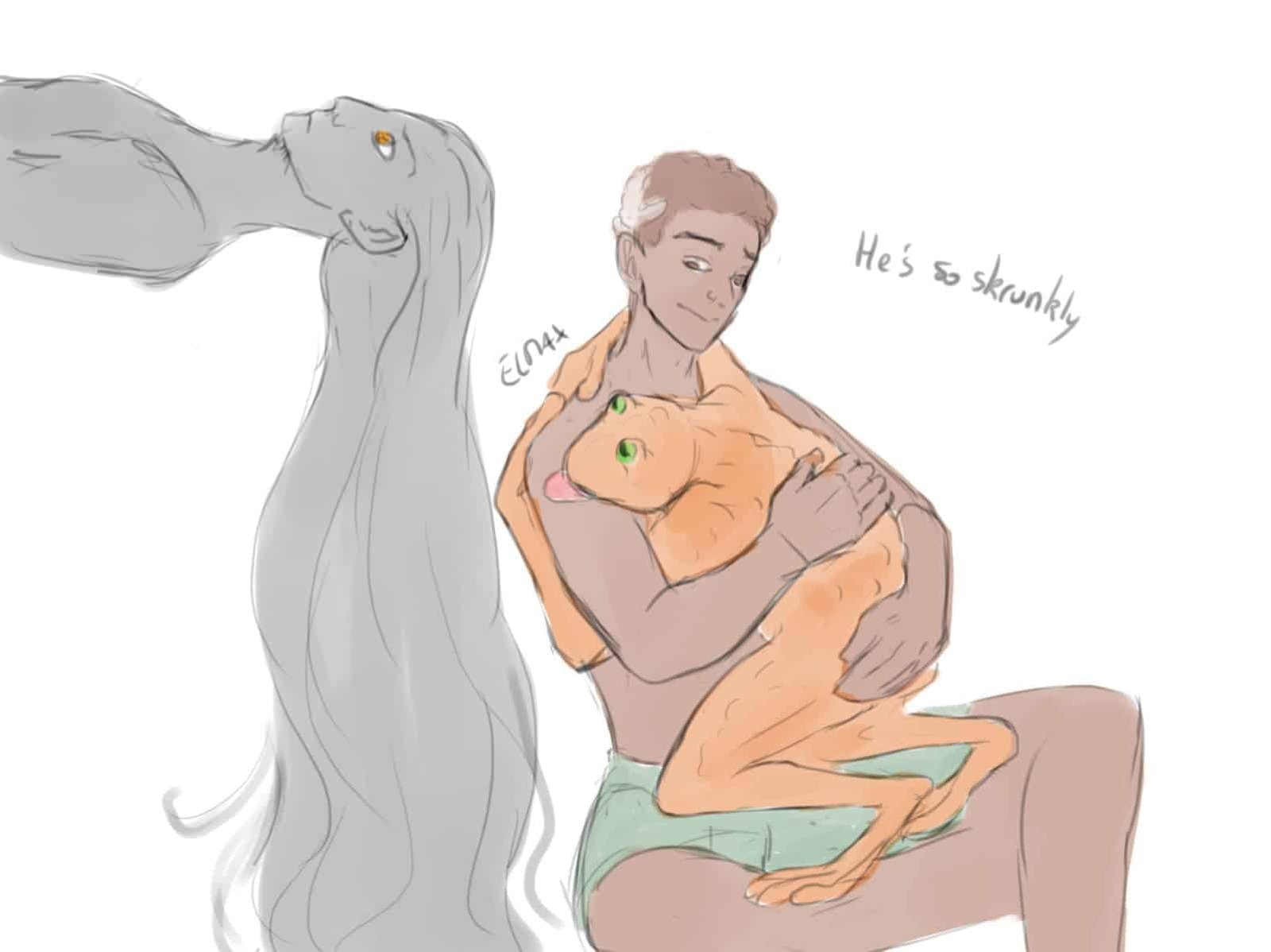 "So Skrunkly," drawn by Elmaxlys