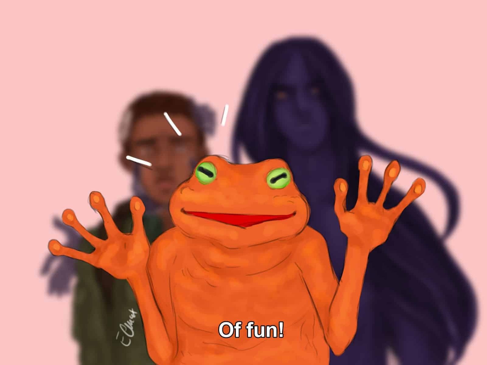 "Someone Will Die," drawn by Elmaxlys