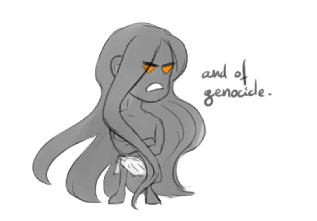 "Someone Will Die," drawn by Elmaxlys