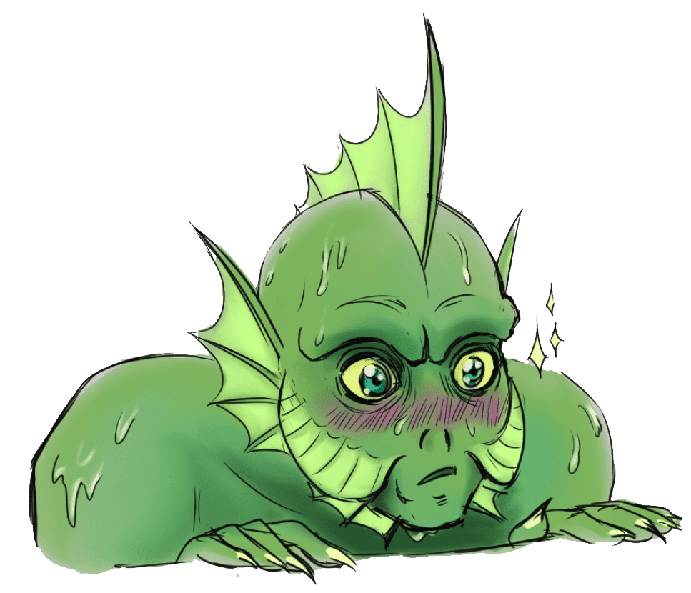 Dagon, drawn by Flamia