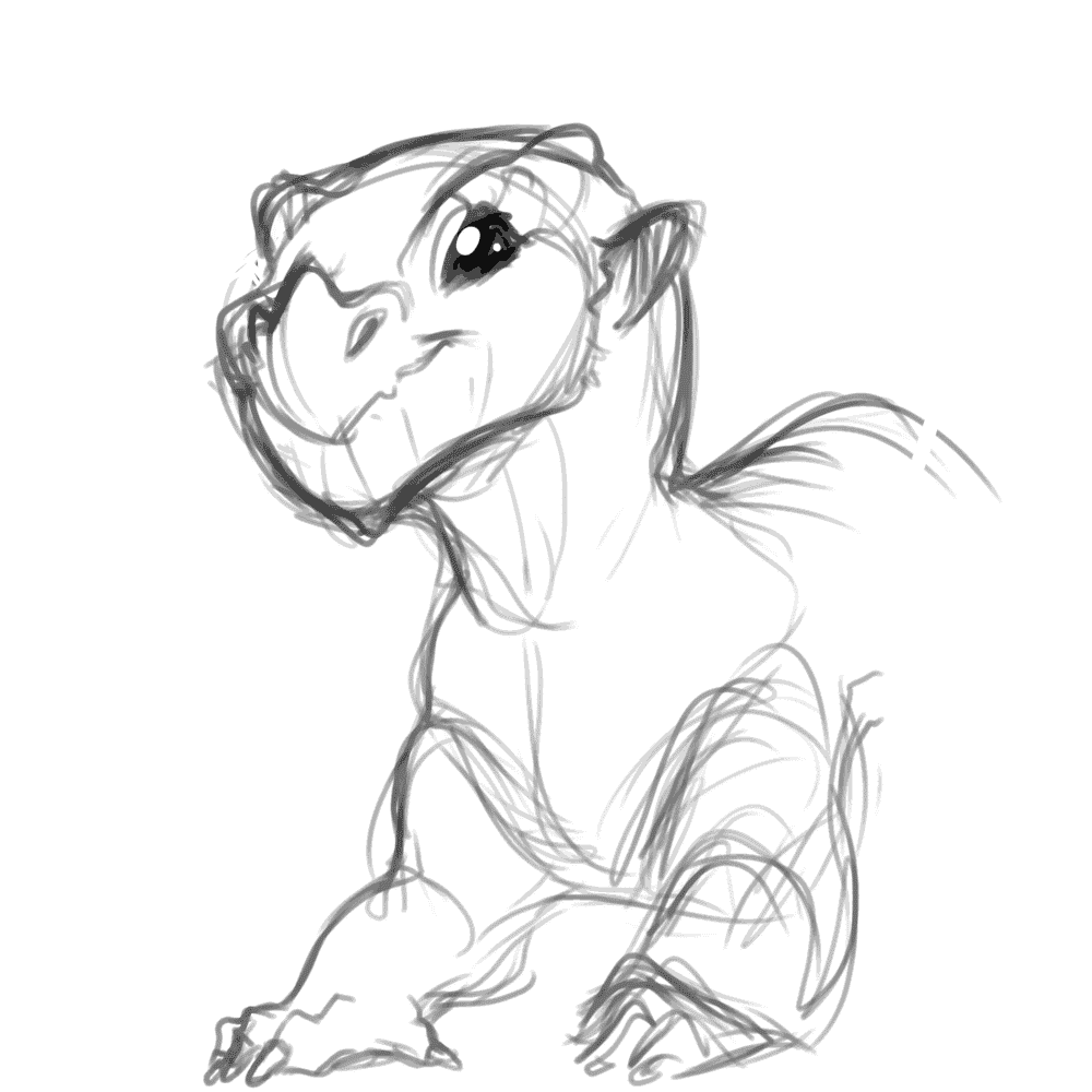 "Dargon," drawn by Sixelona